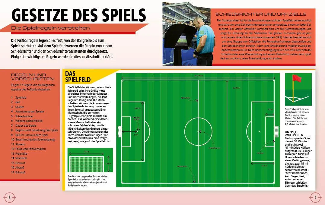 Innenansicht von 'Fußball-Superstar-Tricks' - Taschenbuch