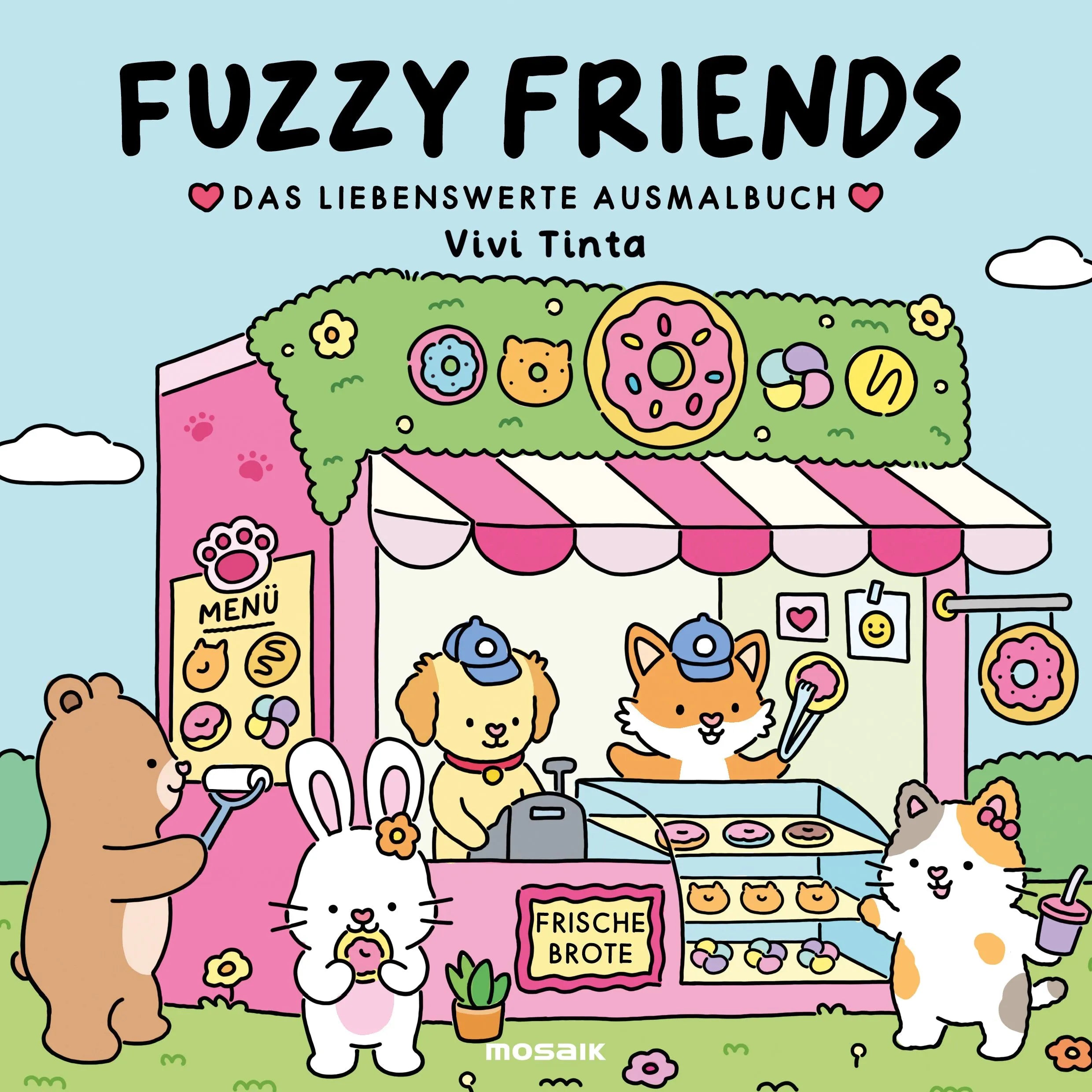 Cover: Fuzzy Friends (Taschenbuch) von Vivi Tinta