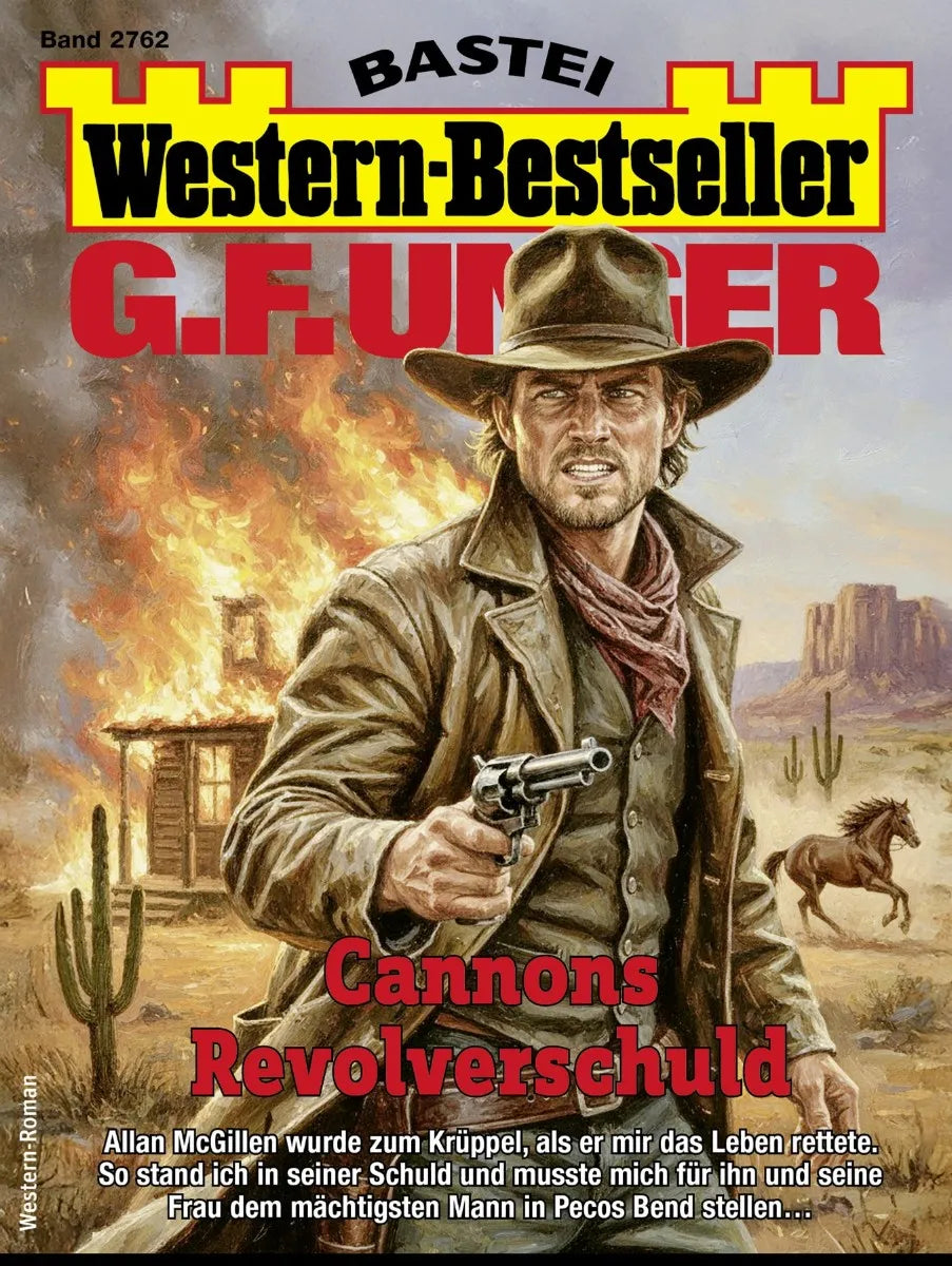 Cover: G. F. Unger Western-Bestseller 2762 (E-Book)