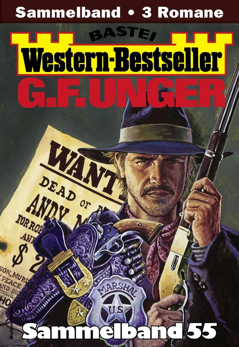 Cover: G. F. Unger Western-Bestseller Sammelband 55 (E-Book)