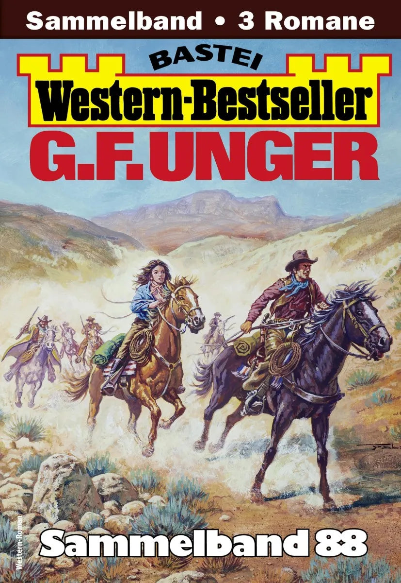 Cover: G. F. Unger Western-Bestseller Sammelband 88 (E-Book)