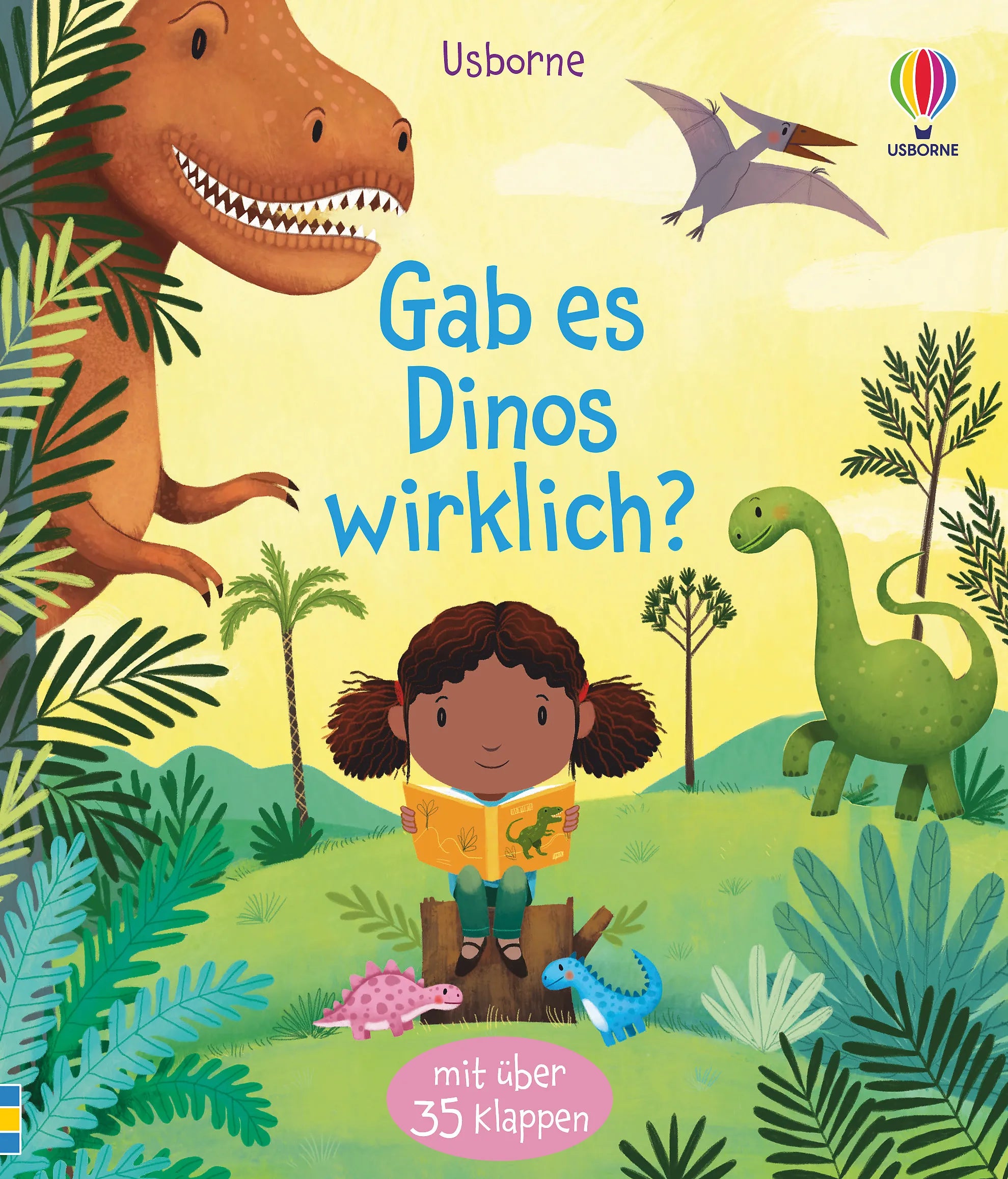 Buchcover von 'Gab es Dinos wirklich?' - Gebundene Ausgabe von Katie Daynes