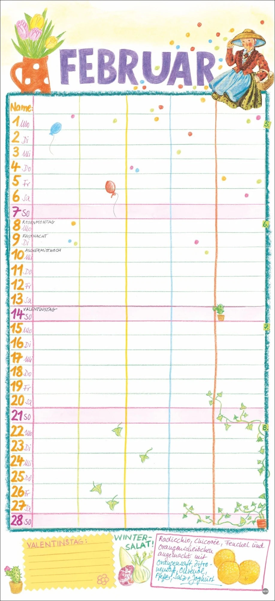 Gabi Kohwagner Unser Familienkalender 2027 – Ansicht