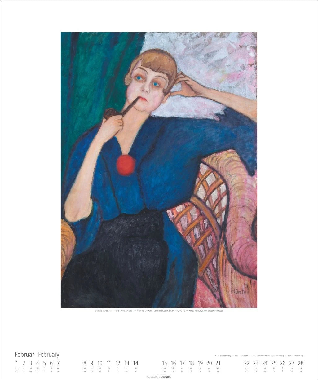 Gabriele Münter Kalender 2027 – Ansicht