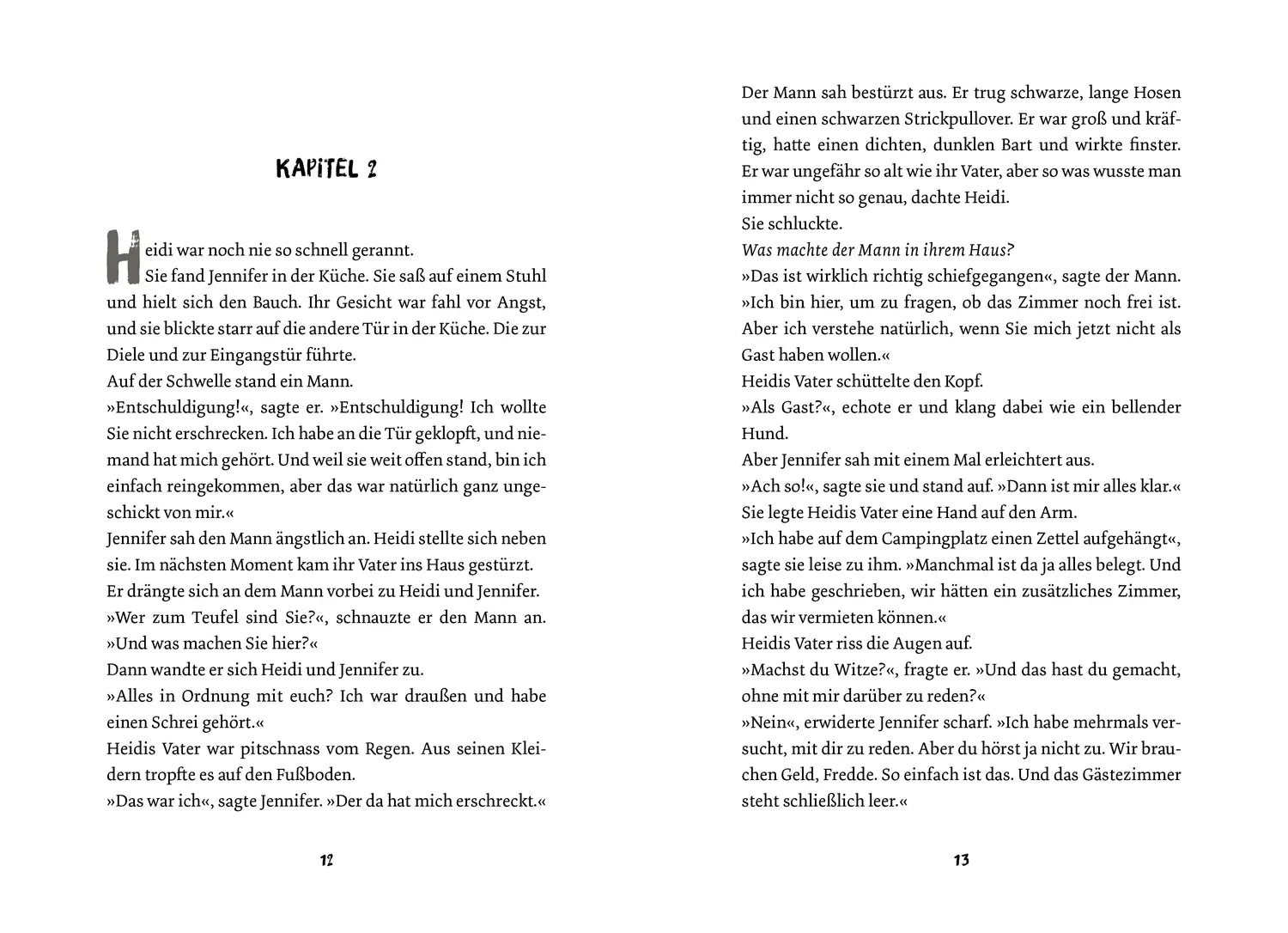 Detailansicht: Gänsehaut in Hovenäset 1. Flammenrad (Hardcover)