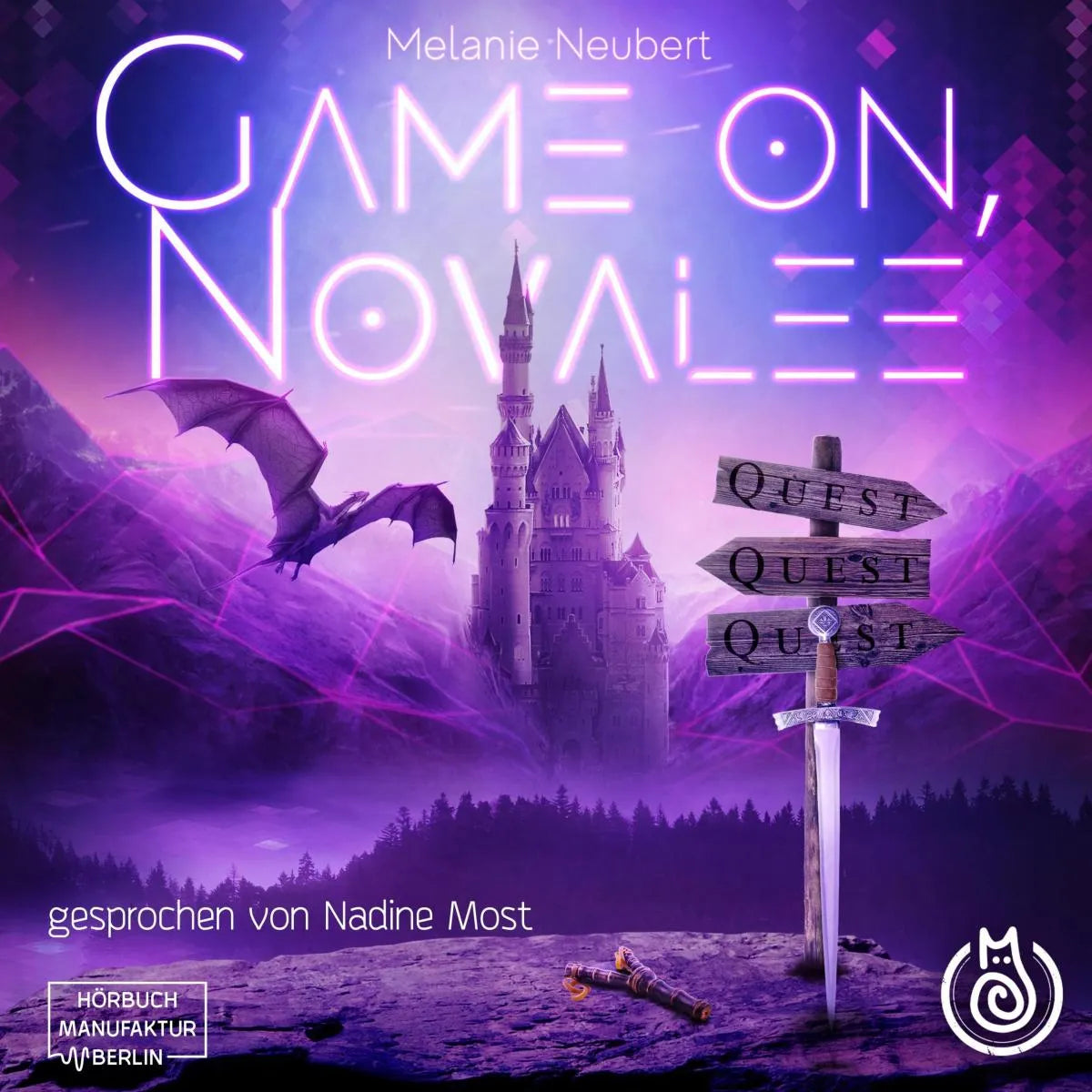Cover: Game On, Novalee (Hörbuch Download) von Melanie Neubert