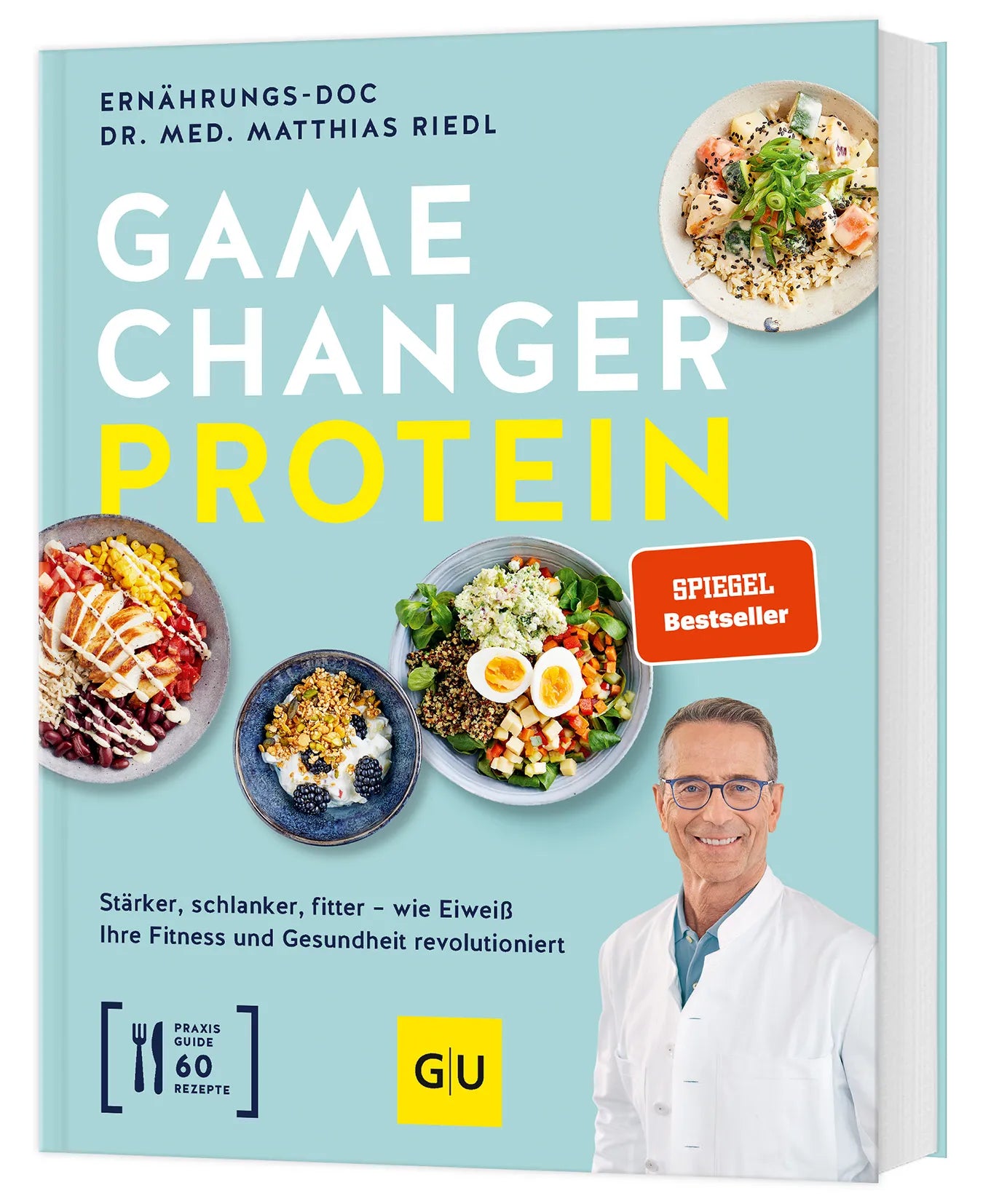 Cover: Gamechanger Protein (Hardcover) von Matthias Riedl