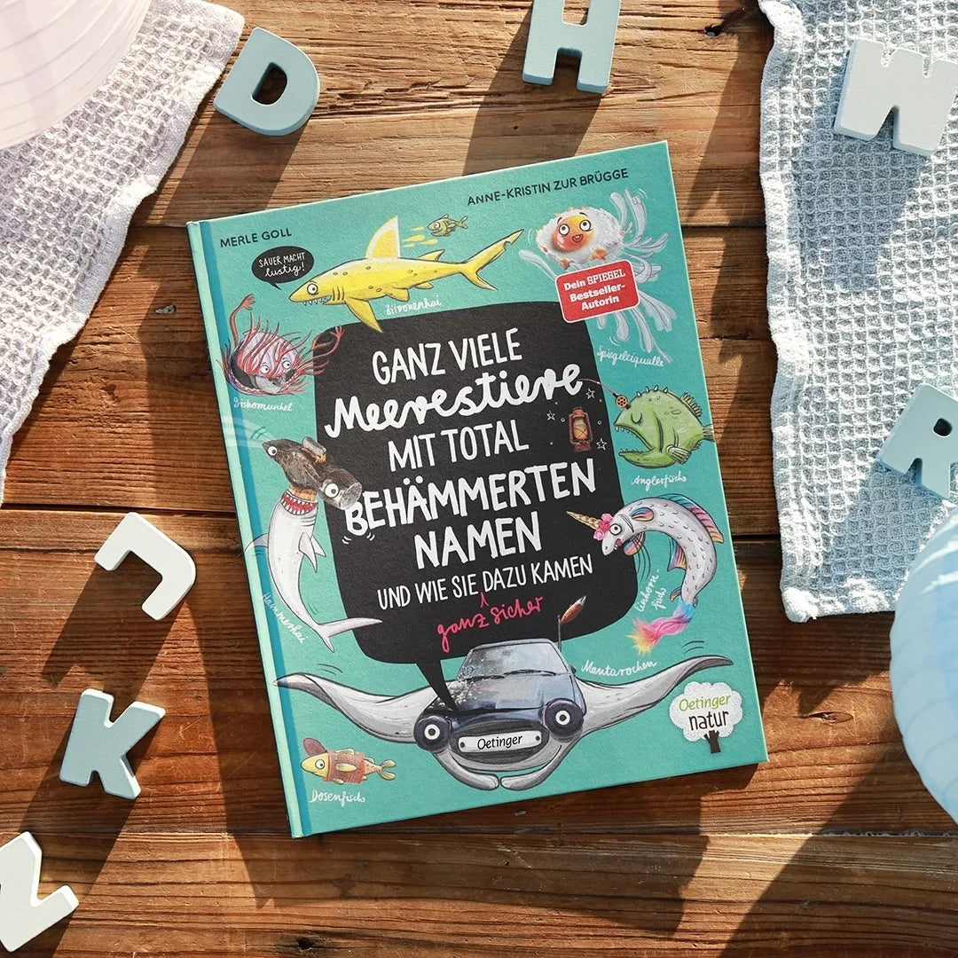 Produktansicht: Ganz viele Meerestiere mit total behämmerten Namen und wie sie (Gebundene Ausgabe)