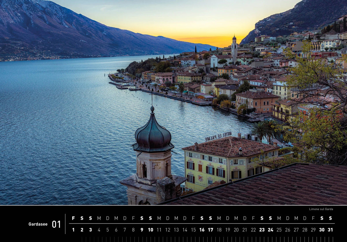 Gardasee Premiumkalender 2027 – Ansicht