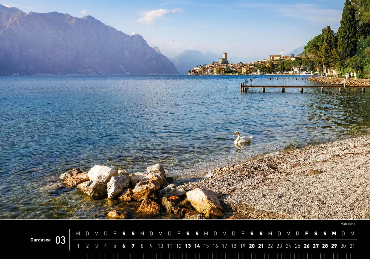 Gardasee Premiumkalender 2027 – Ansicht
