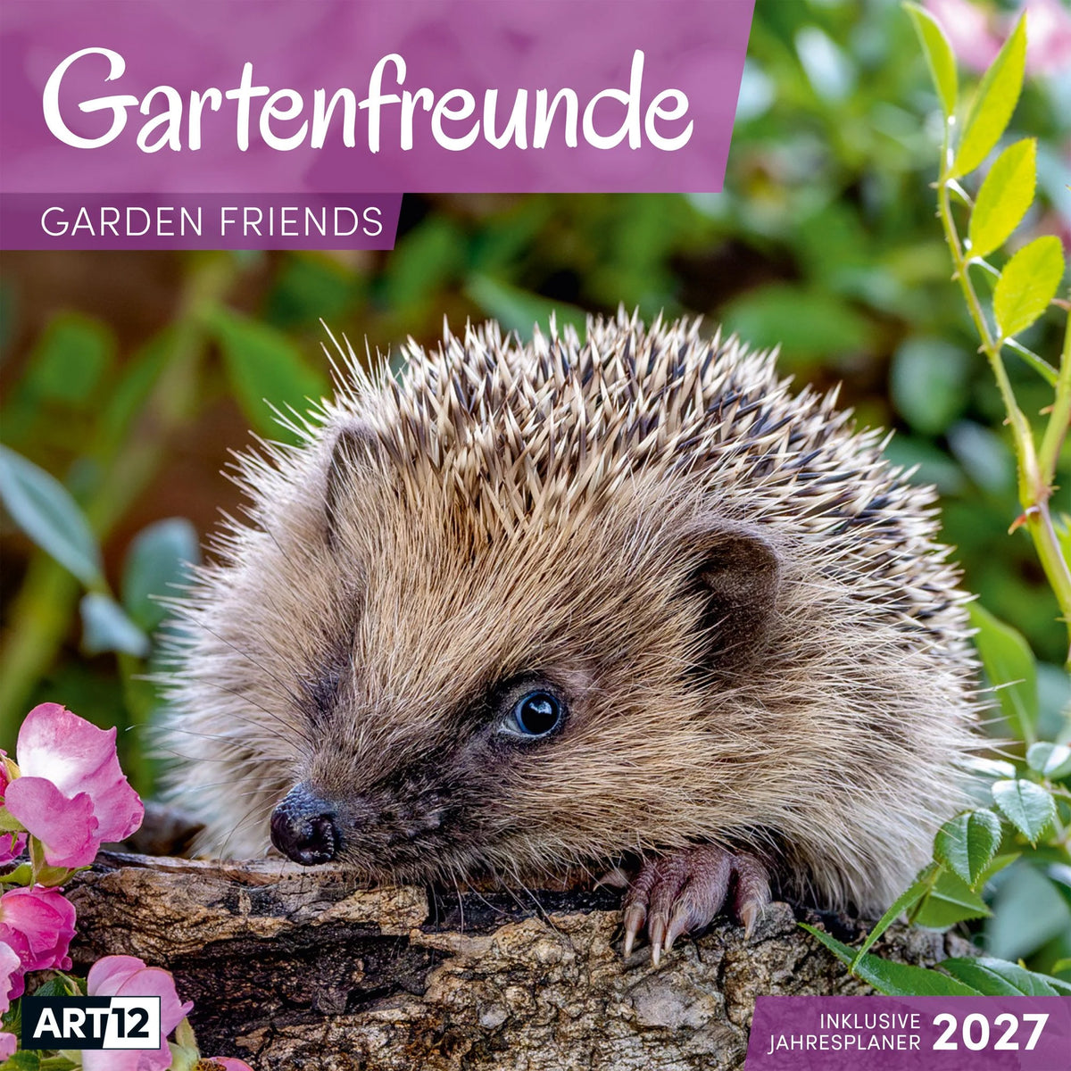 Wandkalender: Gartenfreunde Kalender 2027 - 30x30 - Art12