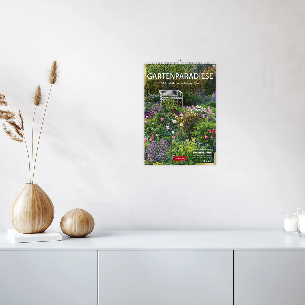 Gartenparadiese Wochenplaner 2027 - 53 faszinierende Fotografien – Ansicht
