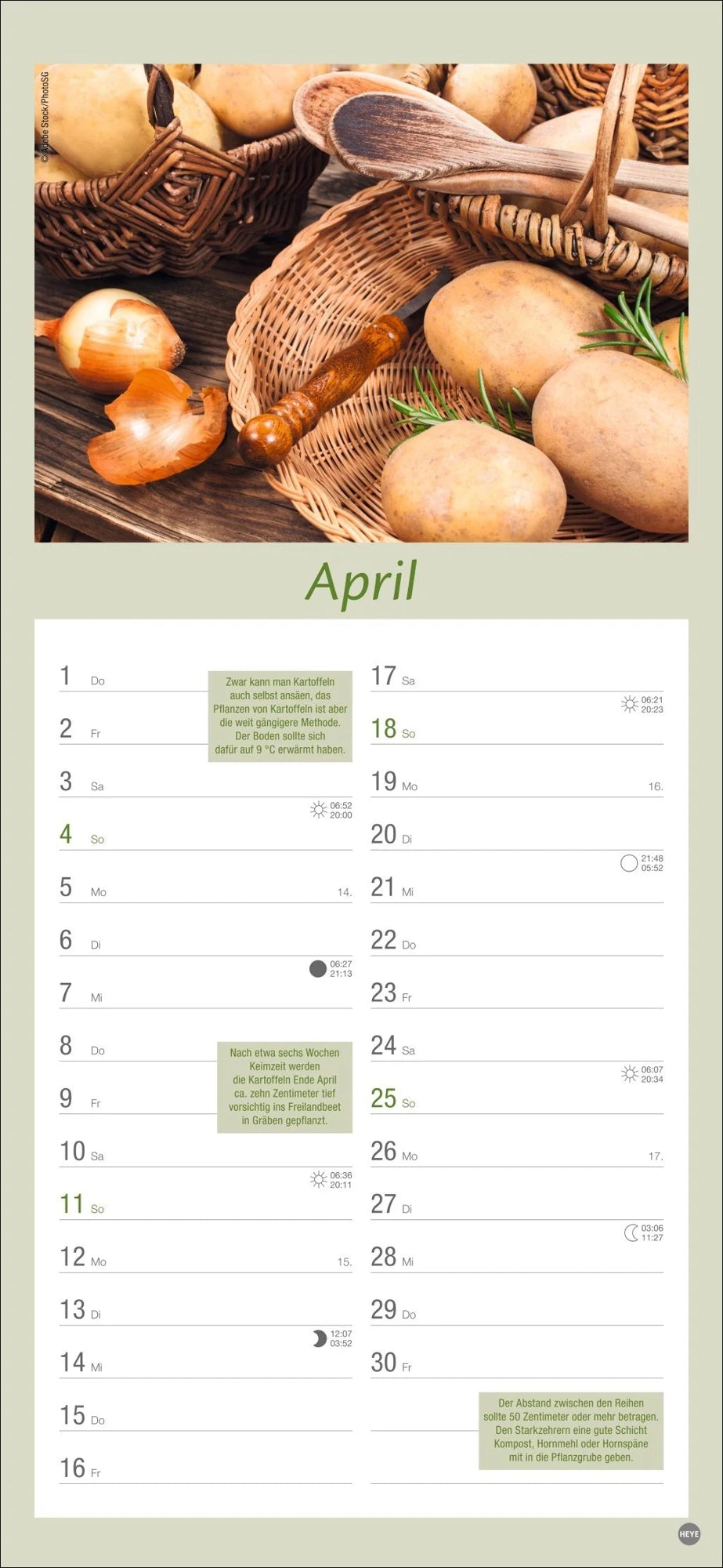 Gartenplaner 2027 – Ansicht