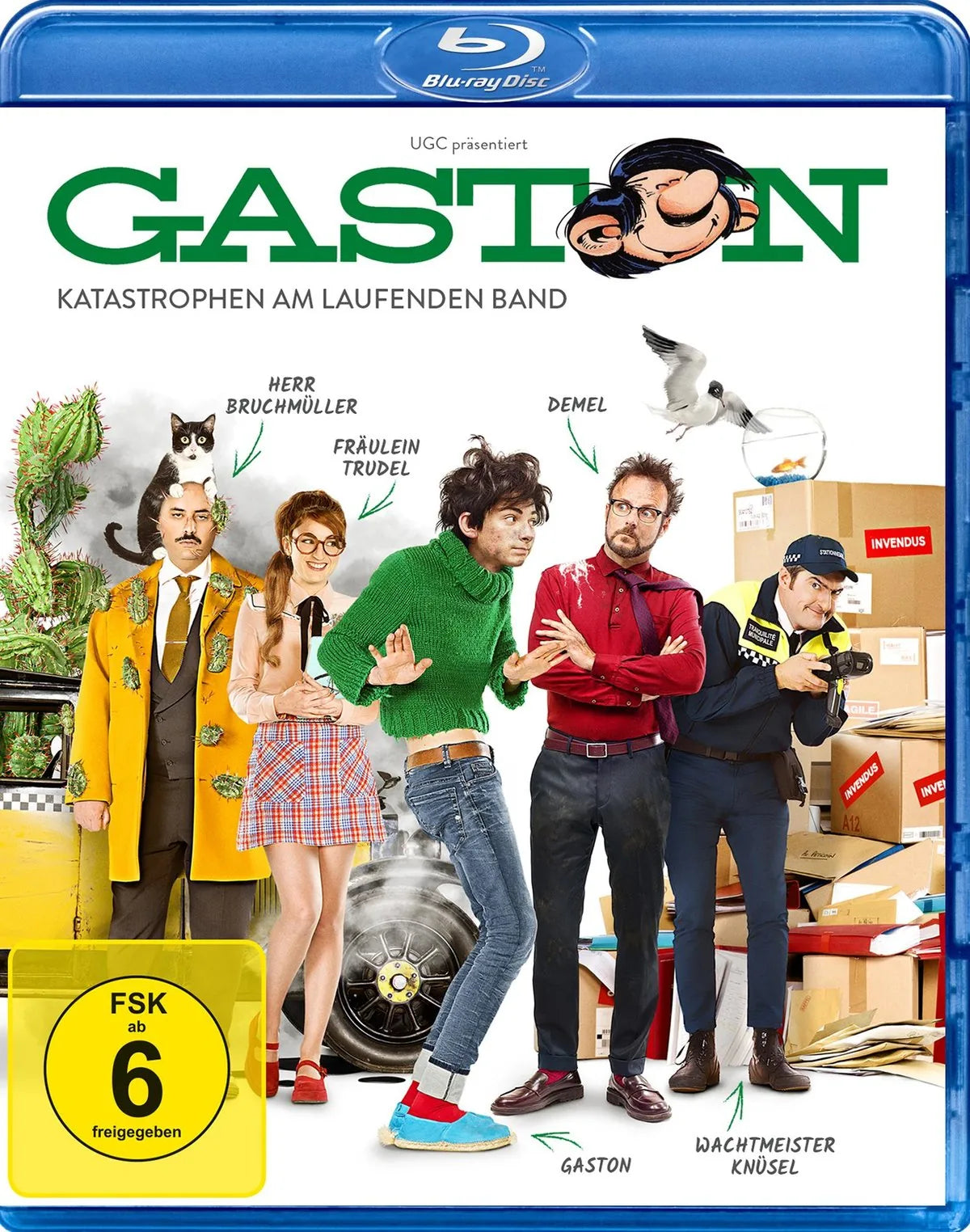 Gaston - Katastrophen am laufenden Band - Blu-ray Disc