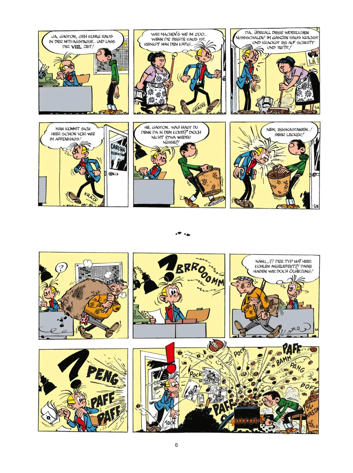 André Franquin - Gaston Neuedition 1: Erste Katastrophen