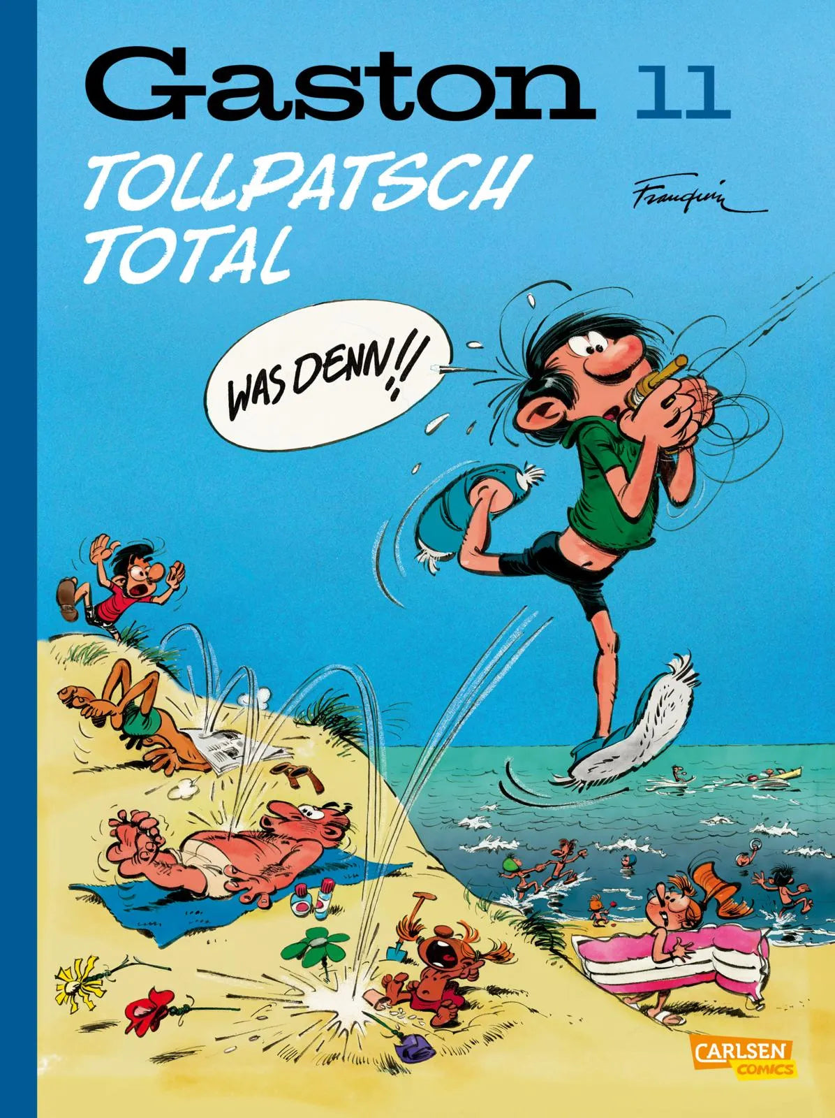 Buchcover von 'Gaston Neuedition 11: Tollpatsch Total' - Gebundene Ausgabe von André Franquin