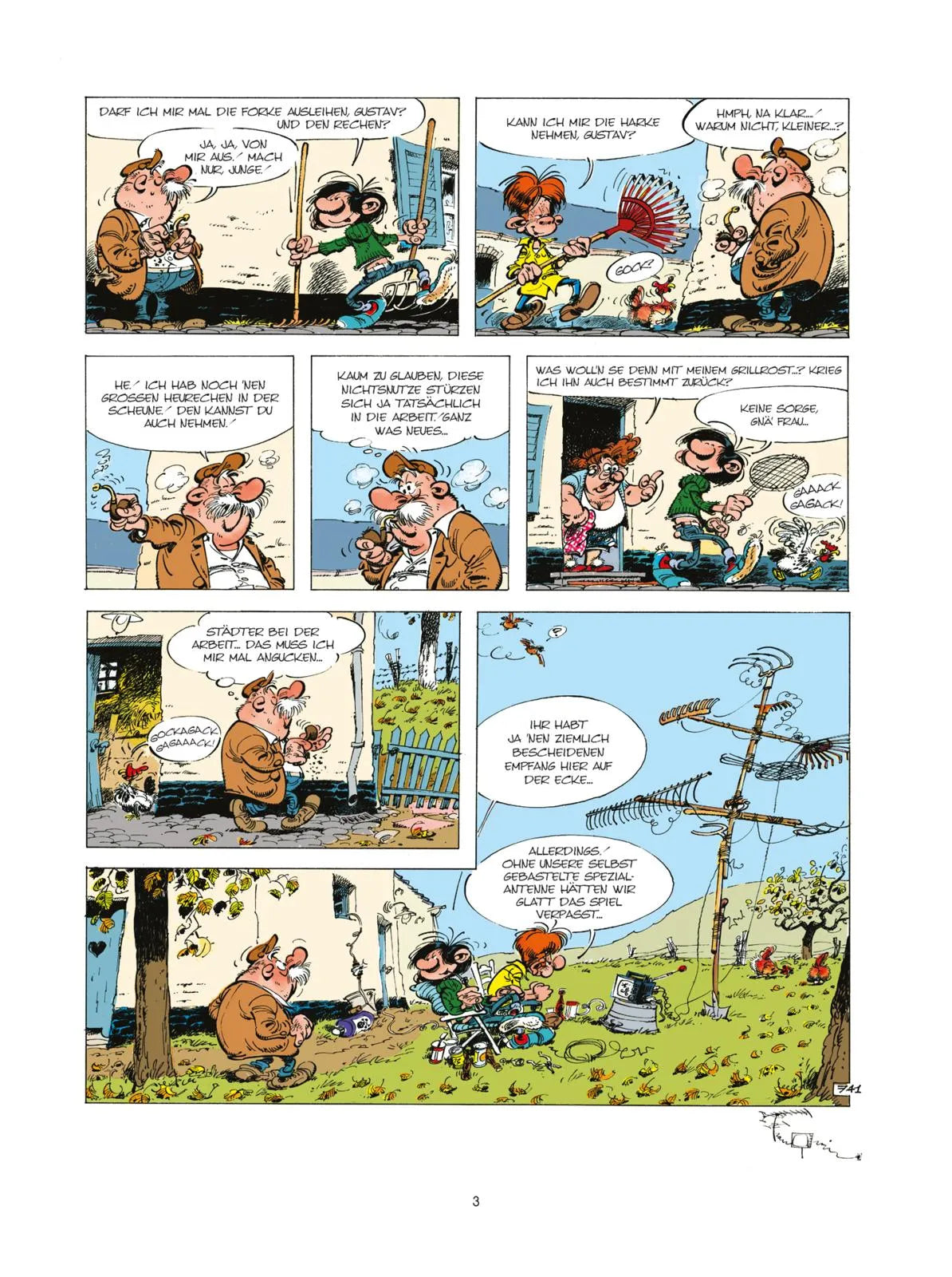 André Franquin - Gaston Neuedition 17: Kindsköpfe