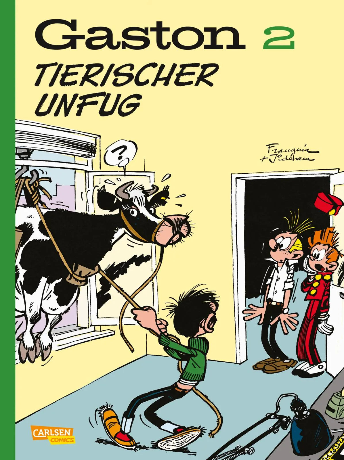Buchcover von 'Gaston Neuedition 2: Tierischer Unfug' - Gebundene Ausgabe von André Franquin