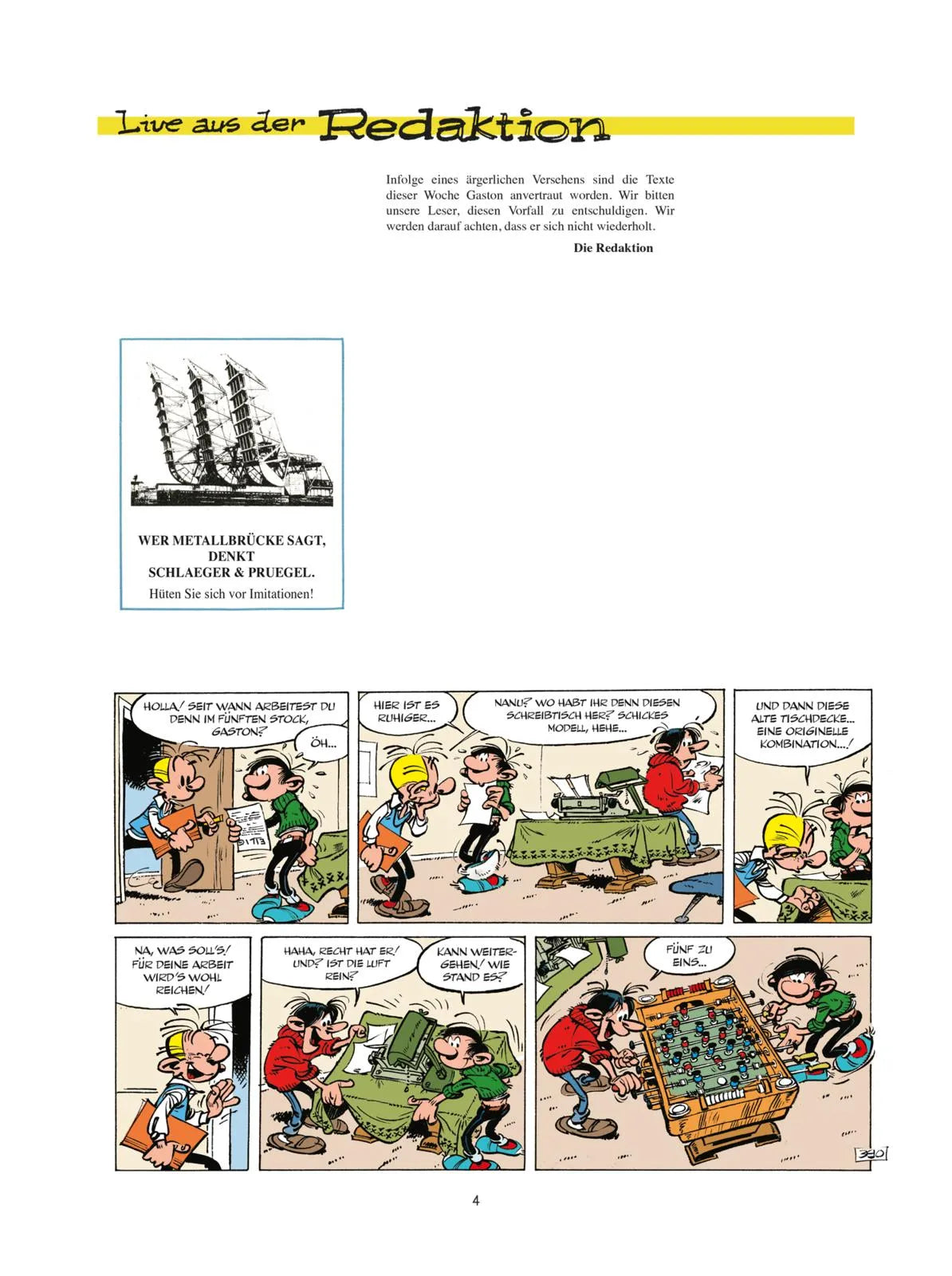 André Franquin - Gaston Neuedition 7: Folgeschäden