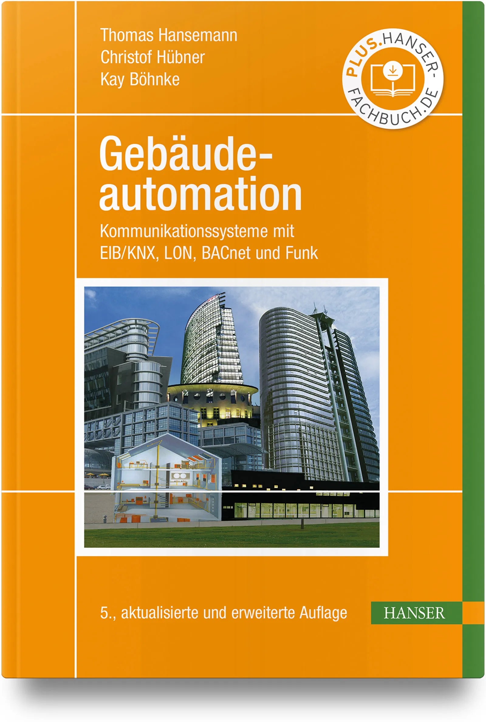 Buchcover von 'Gebäudeautomation' - Gebundene Ausgabe von Thomas Hansemann