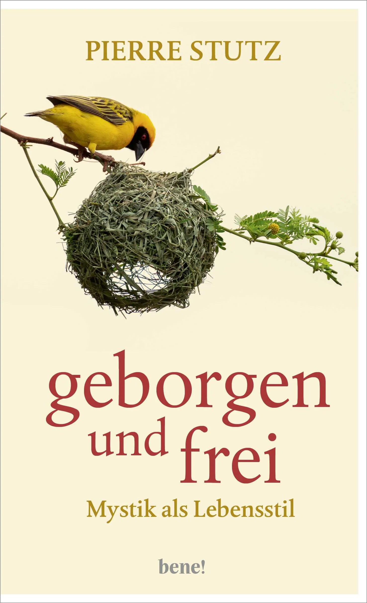 Buchcover von 'Geborgen und frei' - Gebundene Ausgabe von Pierre Stutz