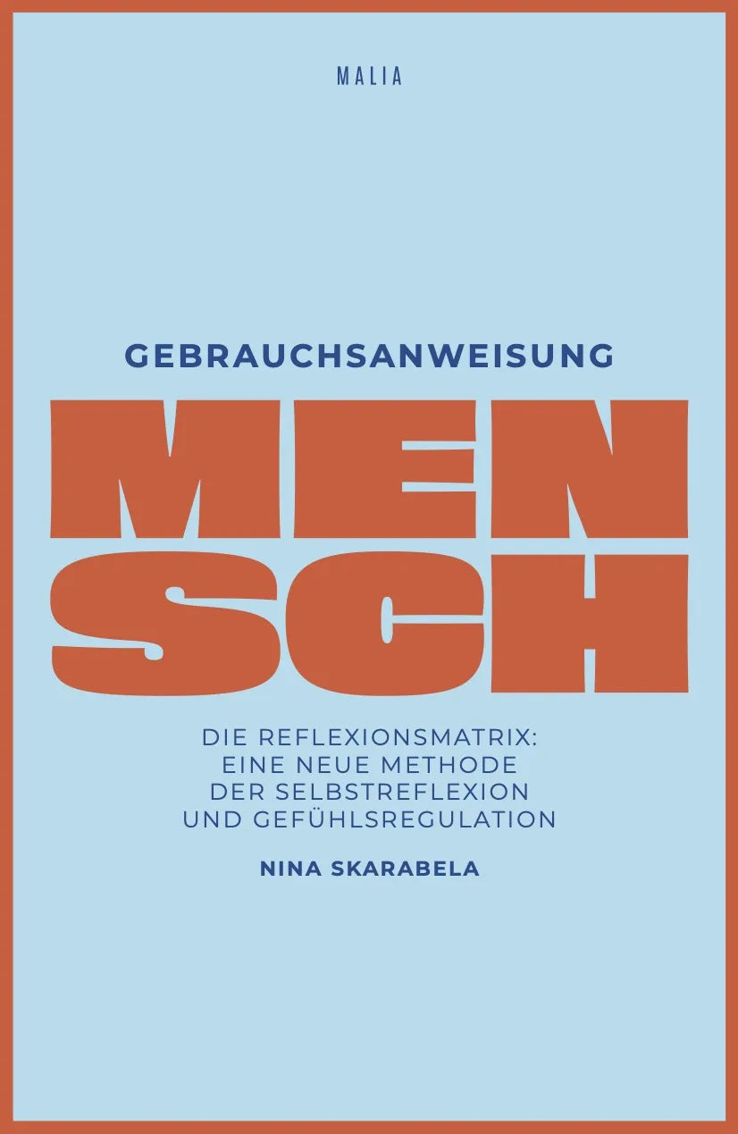 Cover: Gebrauchsanweisung Mensch (Taschenbuch) von Nina Skarabela