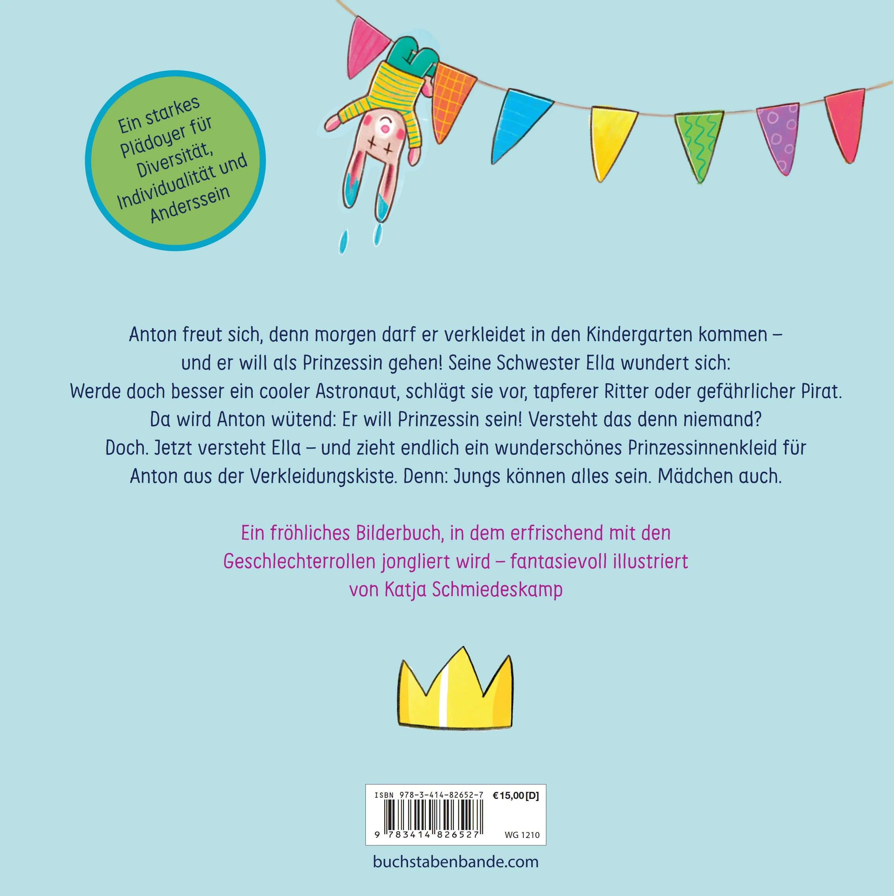 Abbildung von 'Anton will Prinzessin sein'