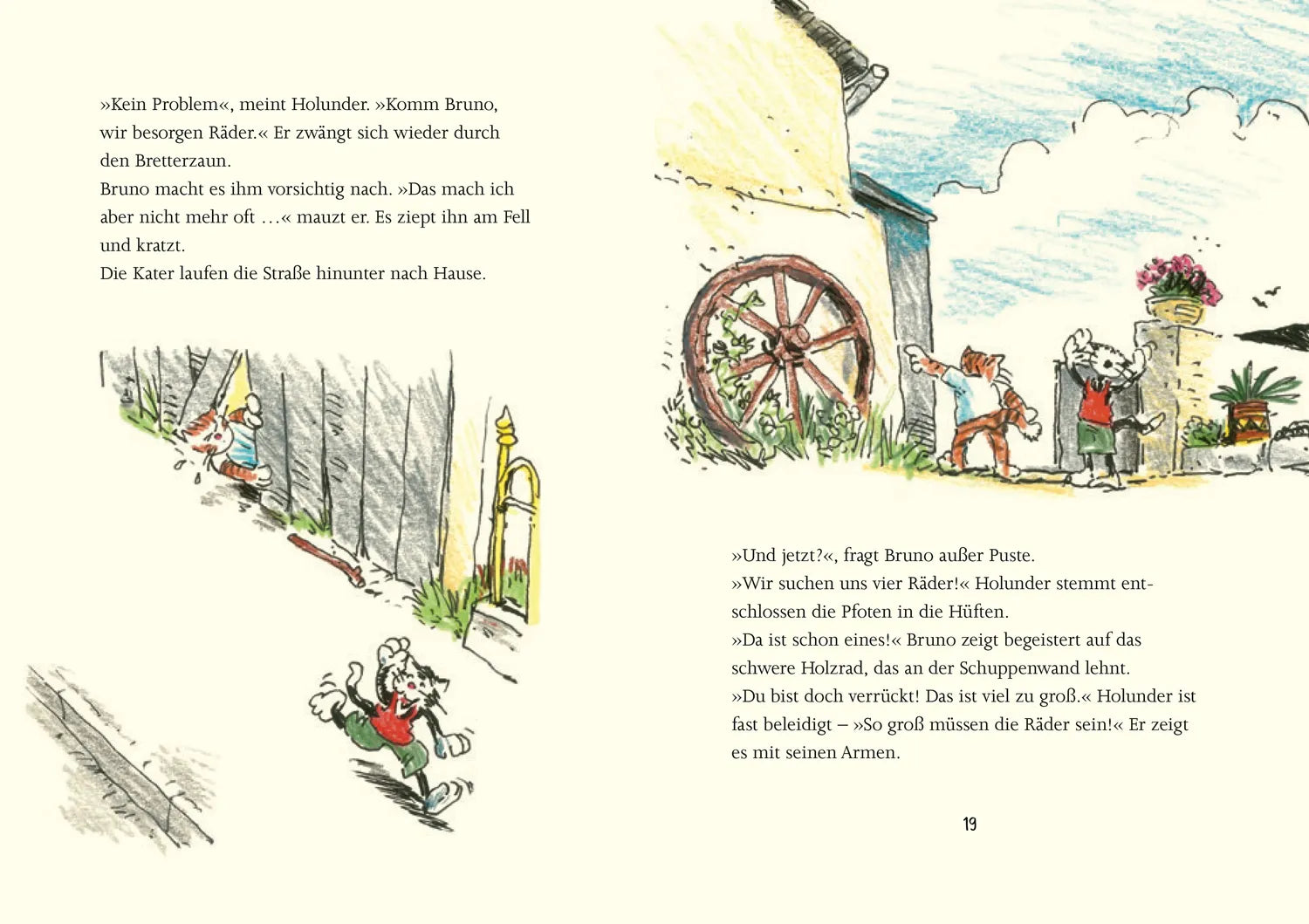 Abbildung von 'Bruno und Holunder. Und was machen wir morgen?'
