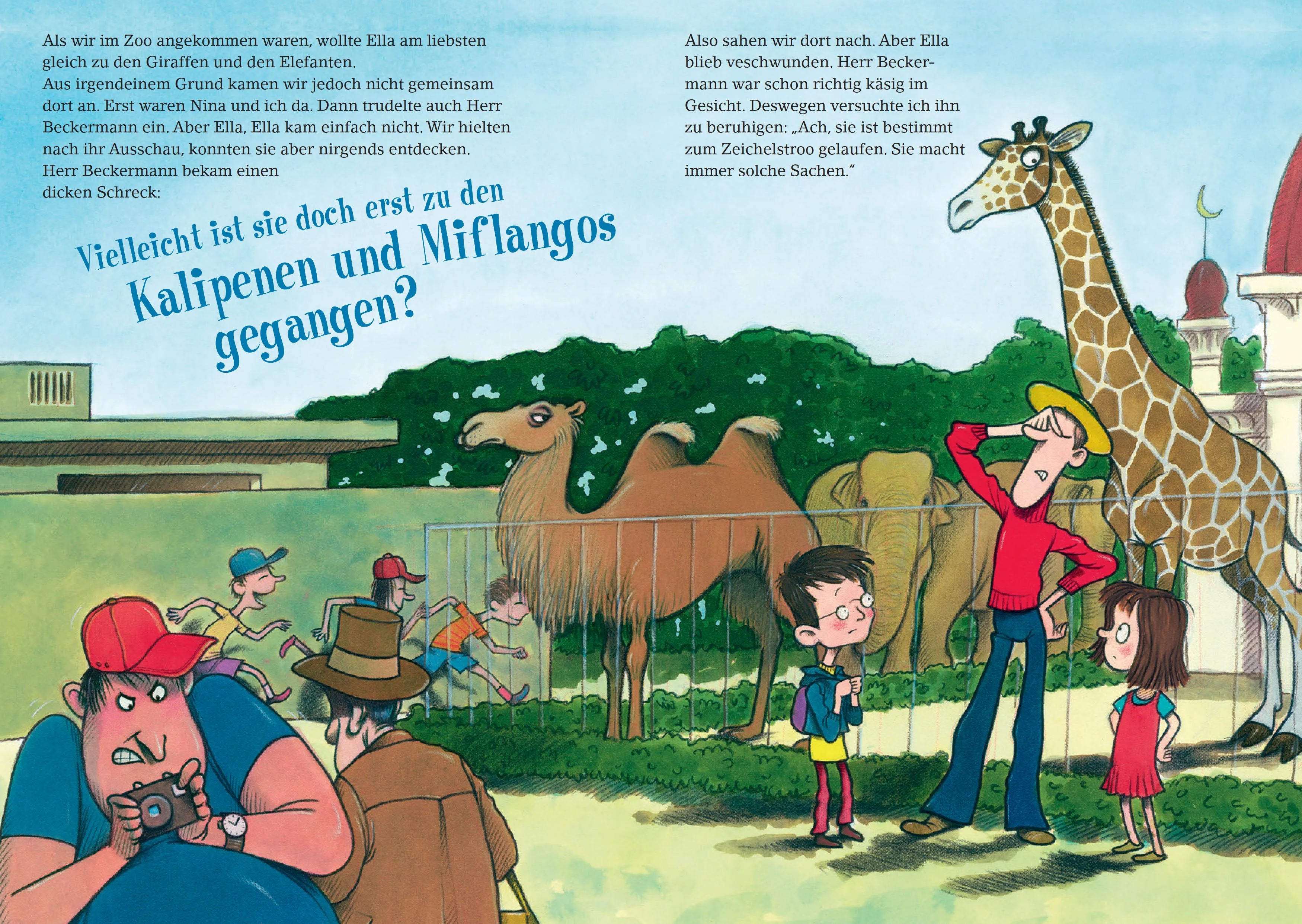 Abbildung von 'Der Wechstabenverbuchsler im Zoo'