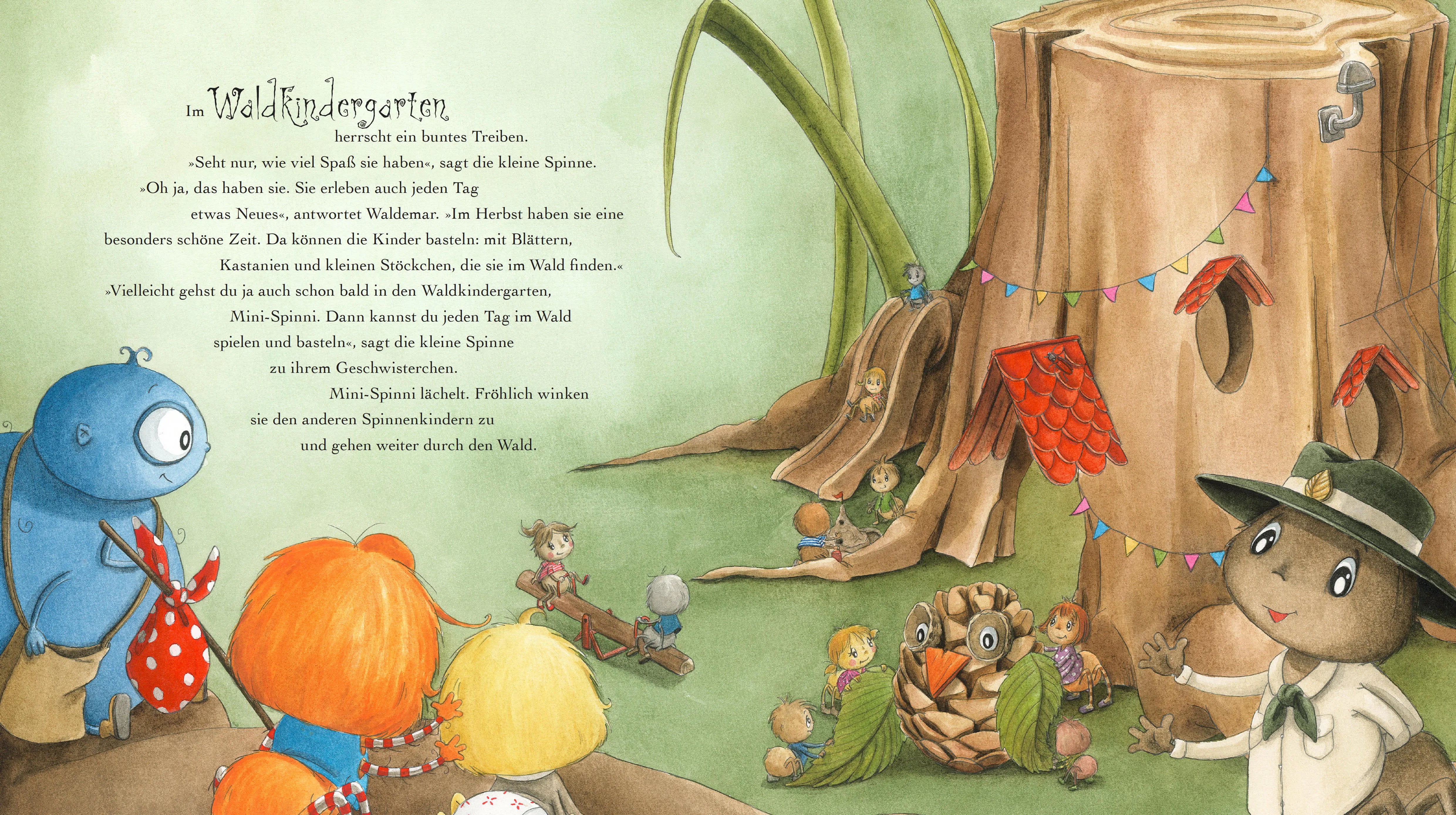 Abbildung von 'Die kleine Spinne Widerlich - Der Waldspaziergang'
