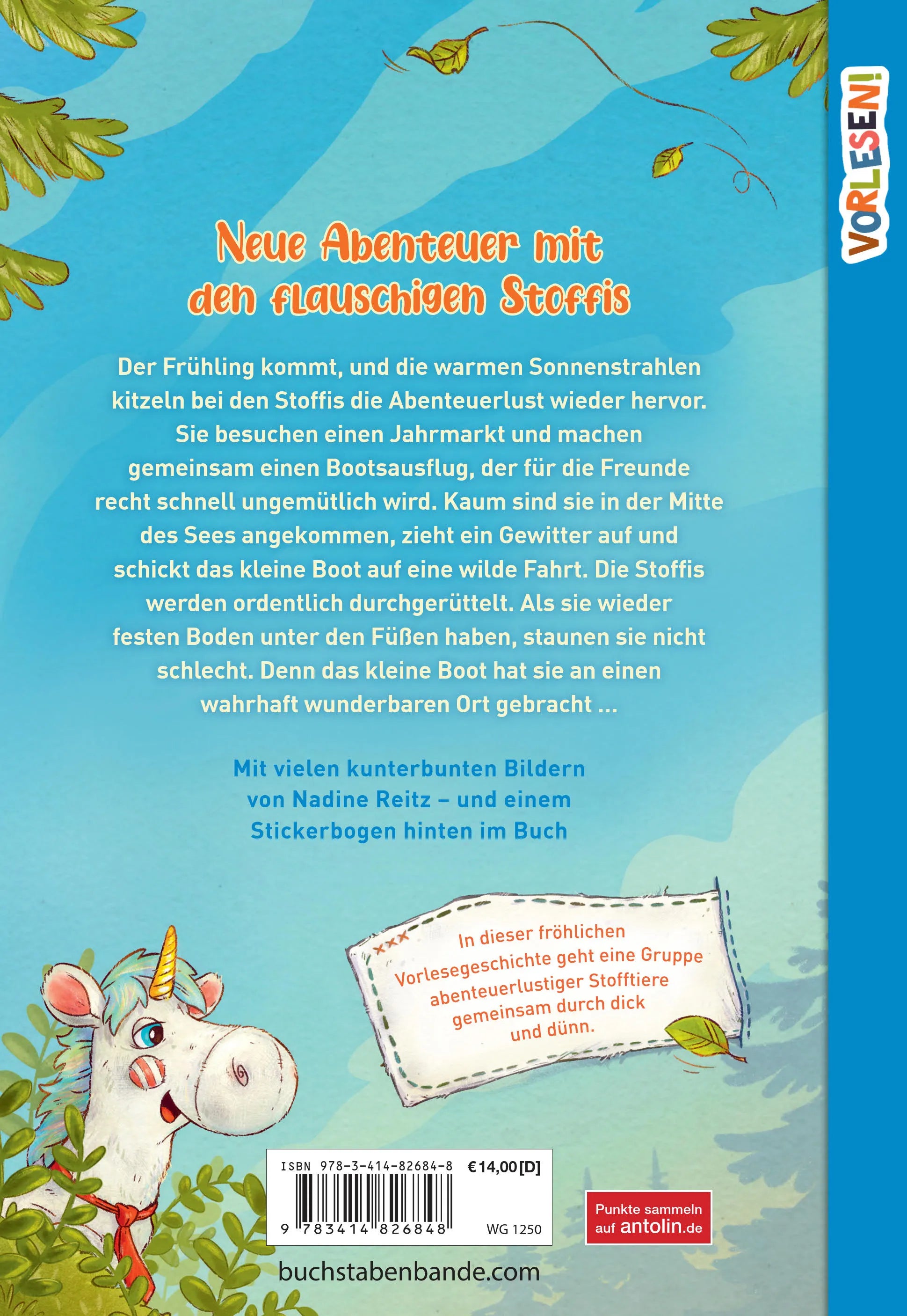 Abbildung von 'Die Stoffis - Pitschnass und flauschig'