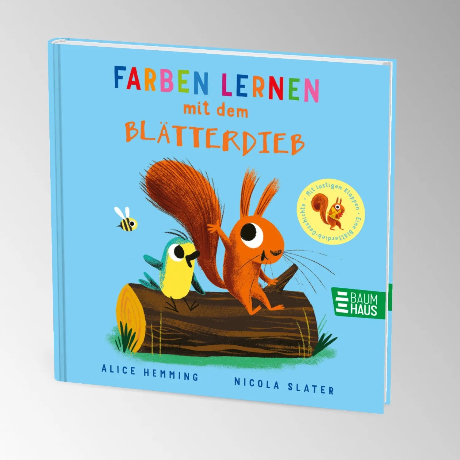 Abbildung von 'Farben lernen mit dem Blätterdieb'