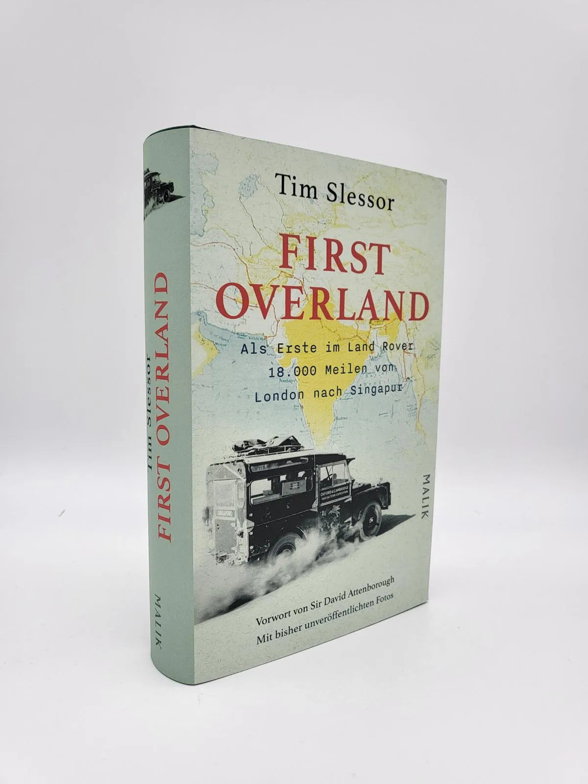 Abbildung von 'First Overland. Als Erste im Land Rover 18.000 Meilen von London nach Singapur'