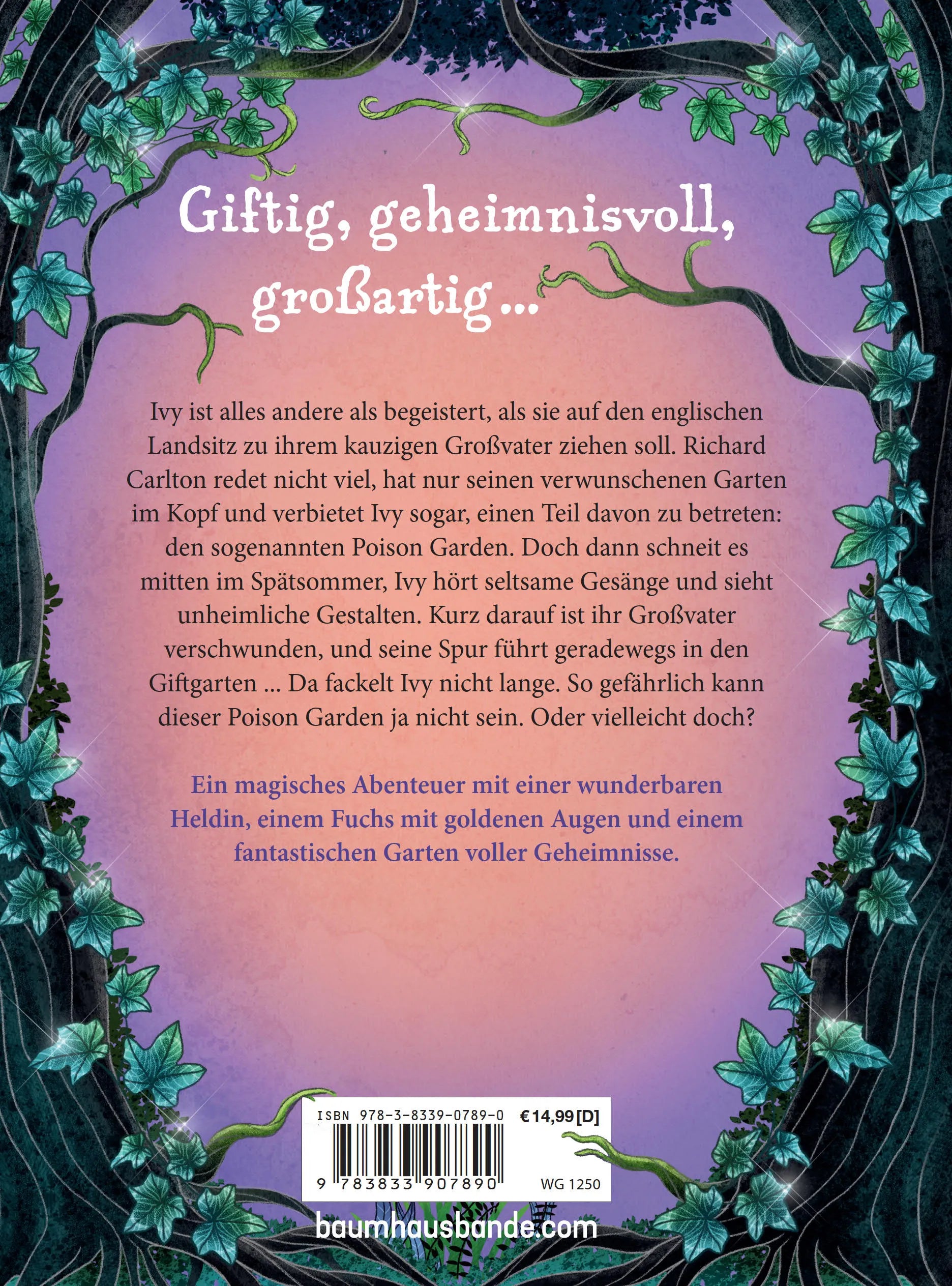 Abbildung von 'Ivy und die Magie des Poison Garden'