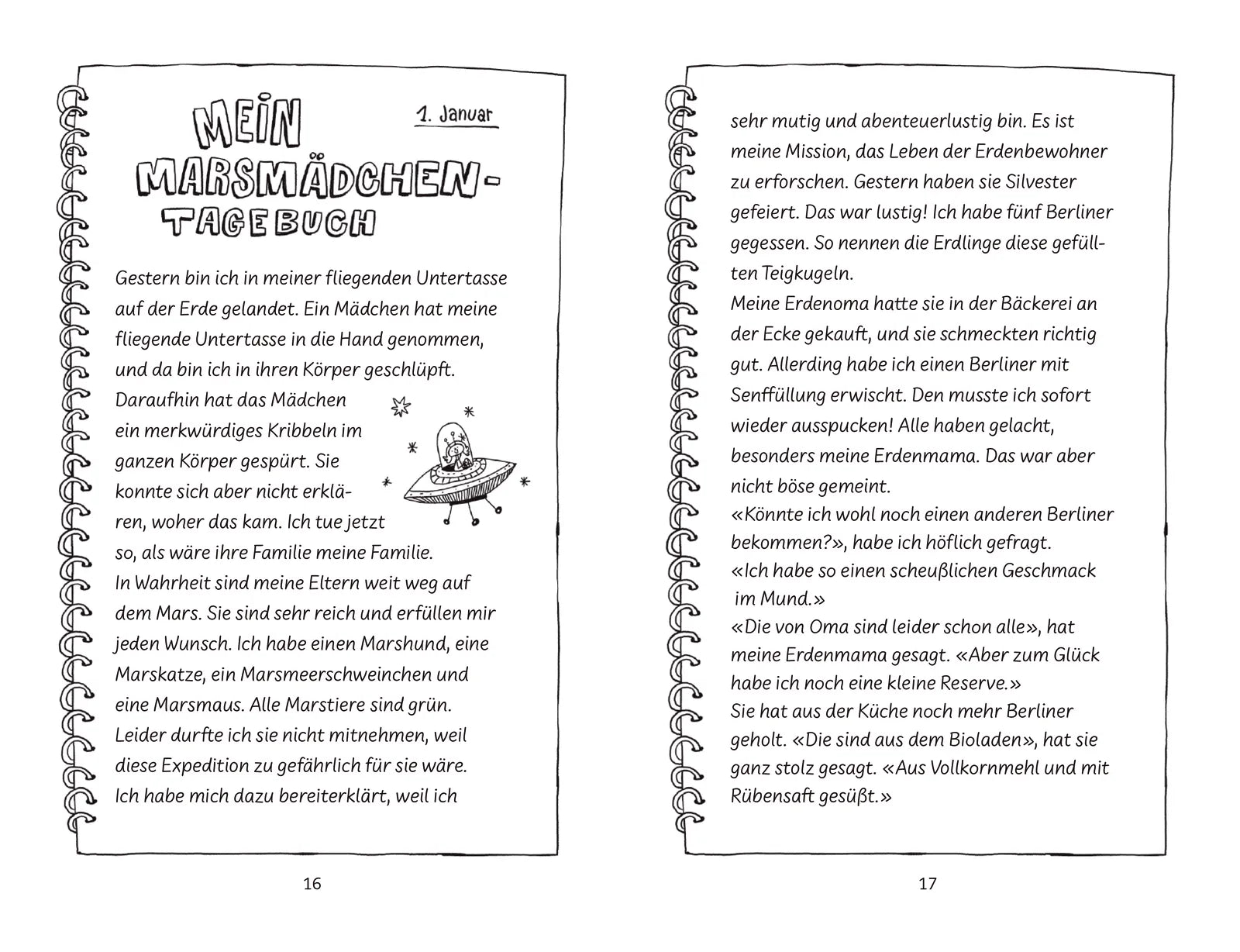 Abbildung von 'Kastanienweg Nr. Kunterbunt – Ellas Marsmädchen-Tagebuch'