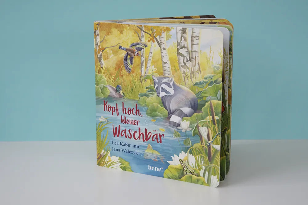 Abbildung von 'Kopf hoch, kleiner Waschbär – ein Bilderbuch für Kinder ab 2 Jahren'