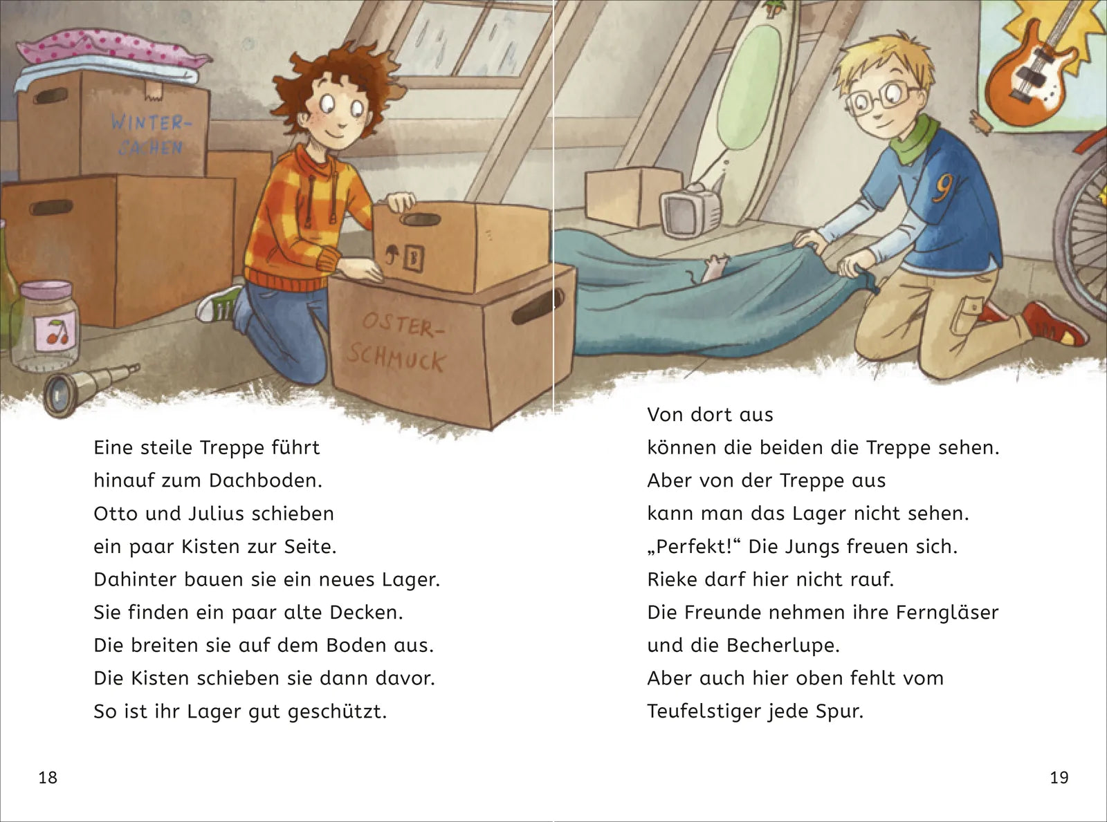 Abbildung von 'Leseprofis – Tigerjagd um Mitternacht, 2. Klasse'