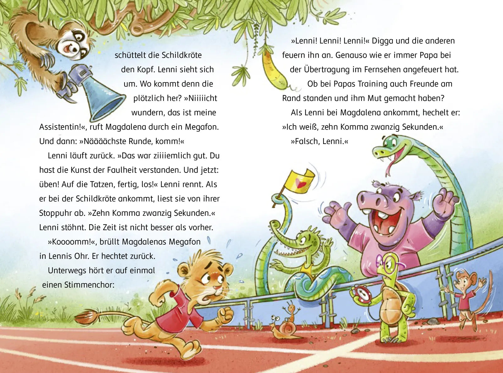 Abbildung von 'Olympiade der Tiere – Auf die Tatzen, fertig, los'