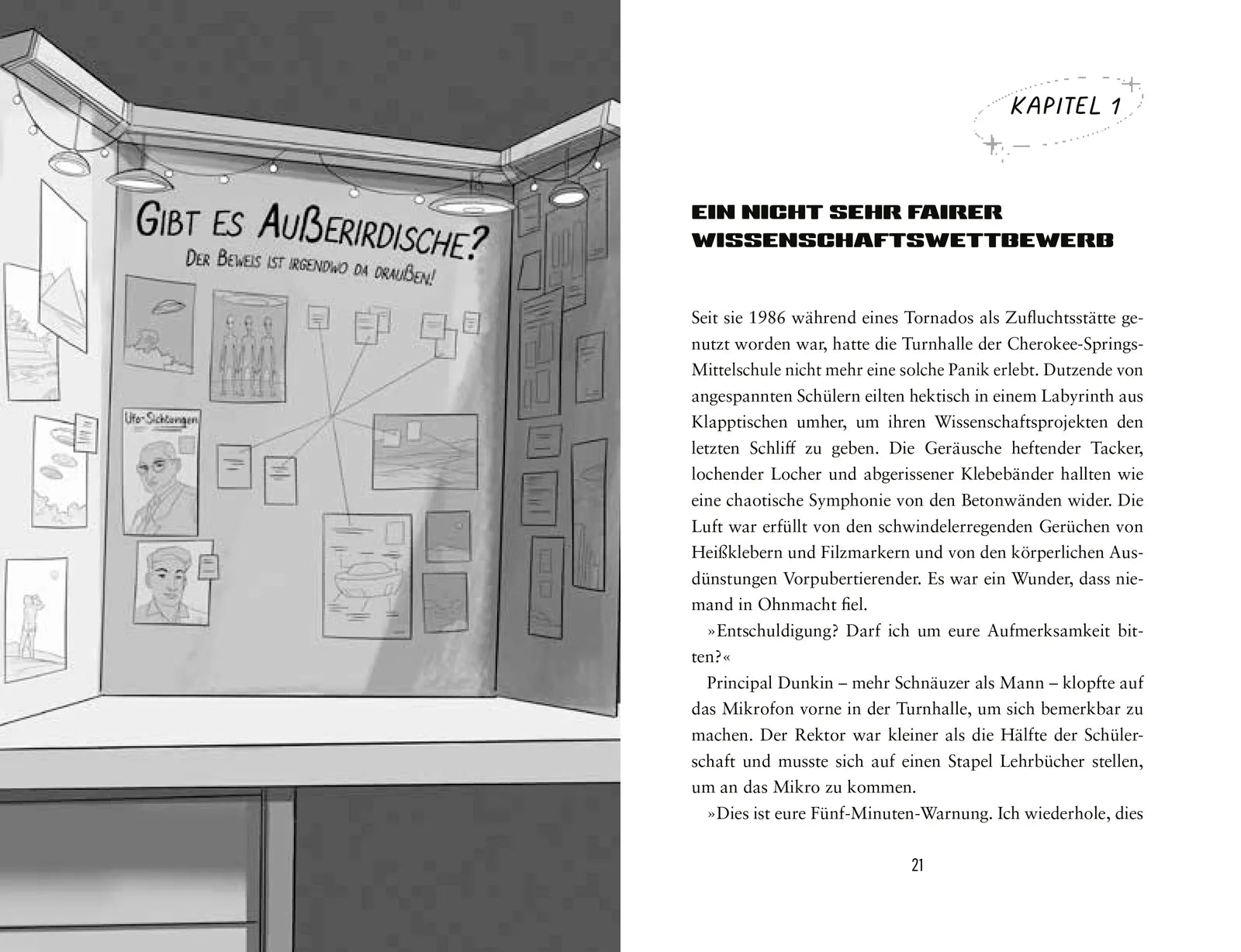 Abbildung von 'Roswell Johnson rettet die Welt'