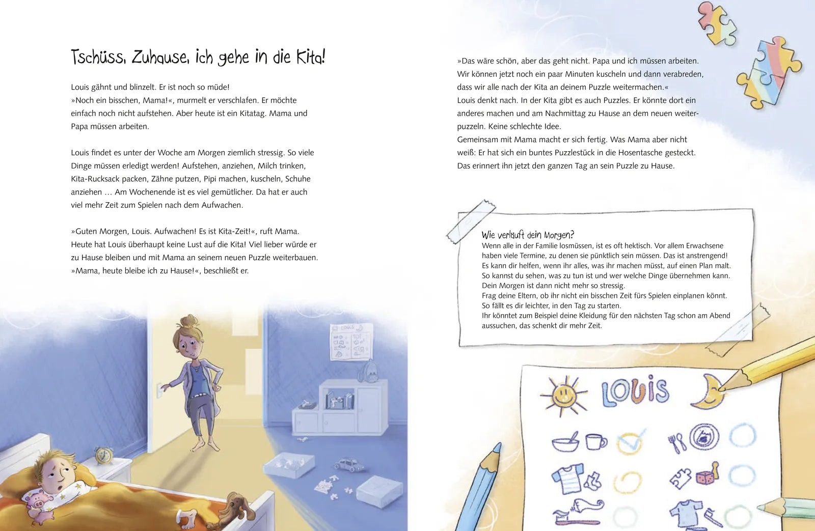 Abbildung von 'Tschüss und Kuss'