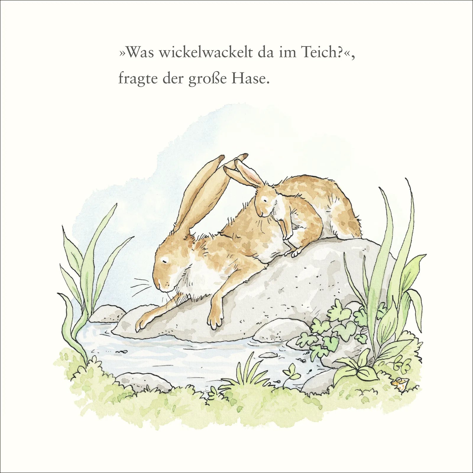 Abbildung von 'Weißt du eigentlich, wie lieb ich dich hab? Kleiner Hase, das bist du!'