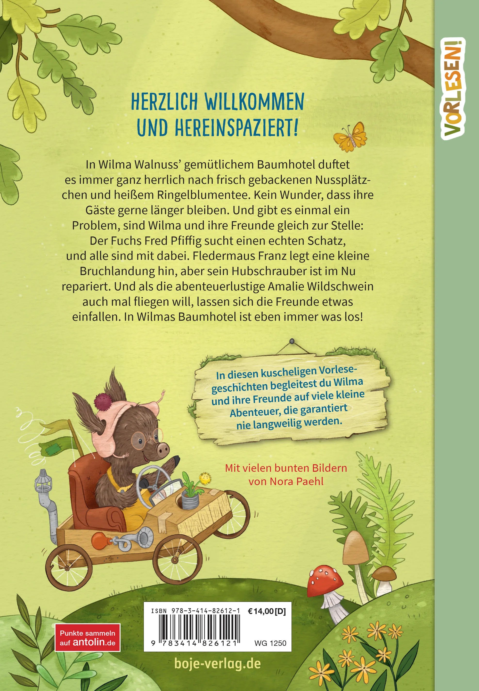 Abbildung von 'Wilma Walnuss und das kleine Baumhotel'