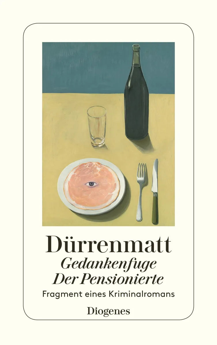 Buchcover von 'Gedankenfuge / Der Pensionierte' - Taschenbuch von Friedrich Dürrenmatt