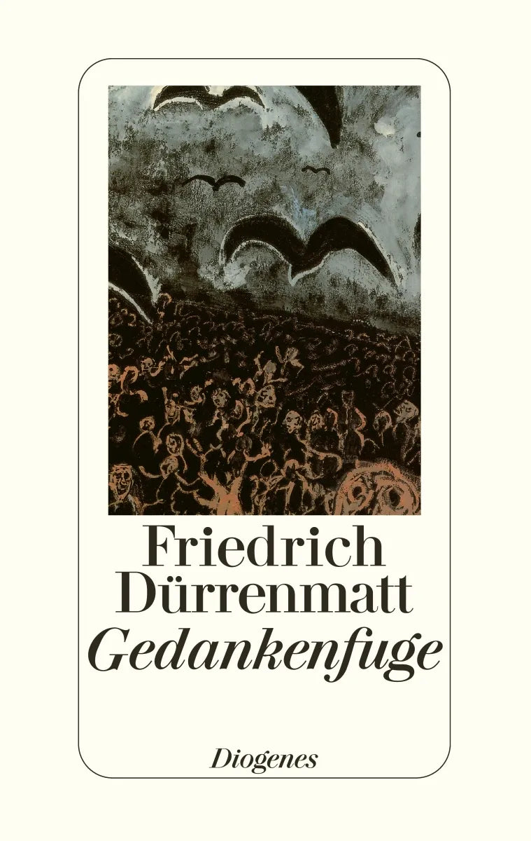 Buchcover von 'Gedankenfuge' - Gebundene Ausgabe von Friedrich Dürrenmatt
