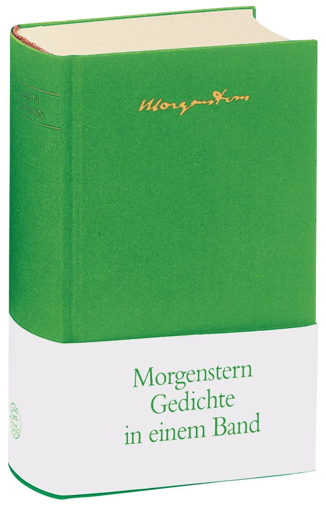 Buchcover von 'Gedichte in einem Band' - Gebundene Ausgabe von Christian Morgenstern