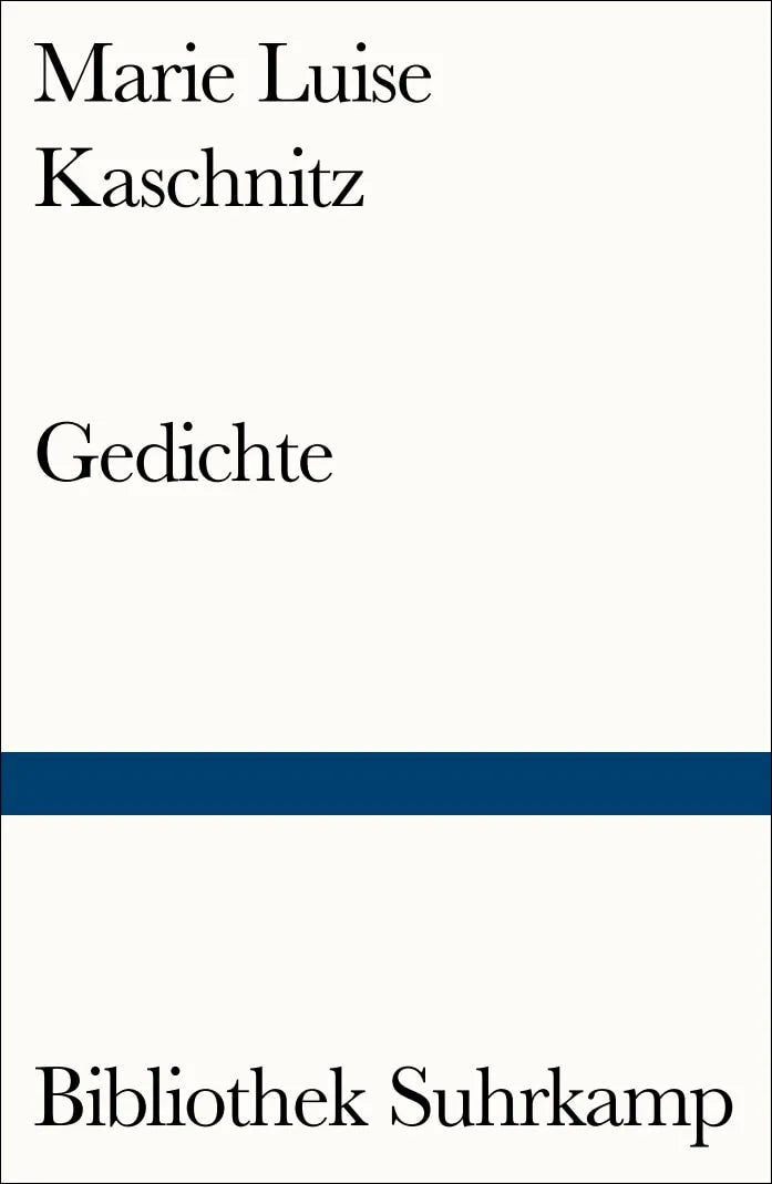 Buchcover von 'Gedichte' - Taschenbuch von Marie Luise Kaschnitz