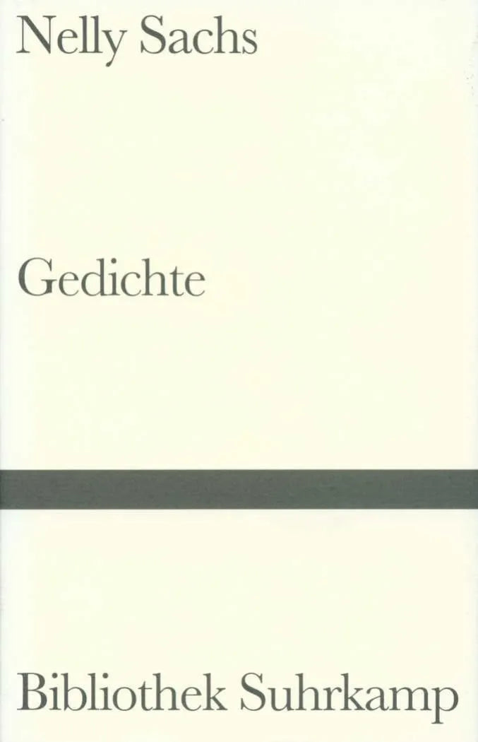 Buchcover von 'Gedichte' - Gebundene Ausgabe von Nelly Sachs