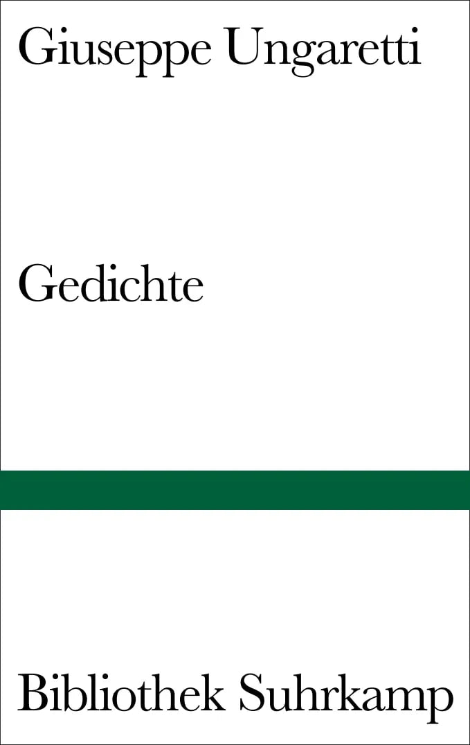 Buchcover von 'Gedichte' - Gebundene Ausgabe von Giuseppe Ungaretti