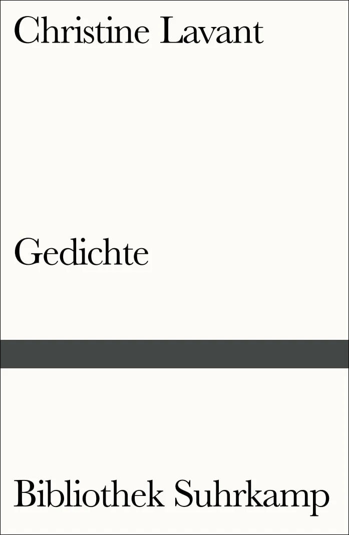 Buchcover von 'Gedichte' - Taschenbuch von Christine Lavant