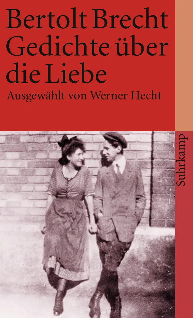 Buchcover von 'Gedichte über die Liebe' - Taschenbuch von Bertolt Brecht